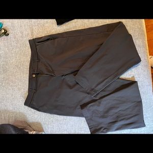 Lululemon ABC pant gray, size 34W 28” inseam length